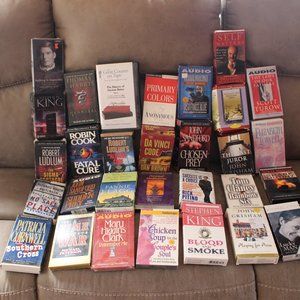 30 Audio cassette books